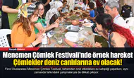 Çömlekler deniz canlılarına ev olacak!