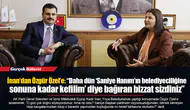 İnan’dan Özgür Özel’e: “Daha dün ‘Saniye Hanım’ın belediyeciliğine sonuna kadar kefilim’ diye bağıran bizzat sizdiniz”