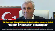 YENİ Parti İzmir Milletvekili Tuncay Özkan üreticinin sorunlarını dinledi: "1,5 Kilo Üzümden 11 Kiloya Çıktı"