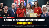 Konak’ta sporun emektarlarına vefa gecesi