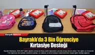 Bayraklı’da 3 Bin Öğrenciye Kırtasiye Desteği