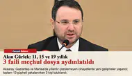 Akın Gürlek: 11, 15 ve 19 yıllık 3 faili meçhul dosya aydınlatıldı