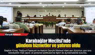 Karabağlar Meclisi'nde gündem hizmetler ve yatırım oldu