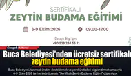 Buca Belediyesi’nden ücretsiz sertifikalı zeytin budama eğitimi