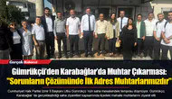 Gümrükçü’den Karabağlar’da Muhtar Çıkarması:  "Sorunların Çözümünde İlk Adres Muhtarlarımızdır"