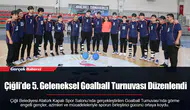 Çiğli’de 5. Geleneksel Goalball Turnuvası Düzenlendi