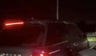 Aziz Yıldırım, Samandıra'dan çıkarken aracını başka bir araca sürttü
