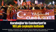 Karabağlar’da Cumhuriyet’in103.yılı coşkuyla kutlandı