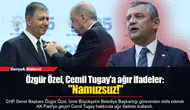 Özgür Özel, Cemil Tugay'a ağır ifadeler: "Namuzsuz!"
