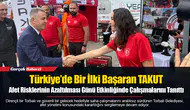 Afet Risklerinin Azaltılması Günü Etkinliğinde Çalışmalarını Tanıttı