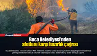 Buca Belediyesi’nden afetlere karşı hazırlık çağrısı