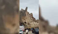 Nevşehir Göreme'de peribacası çökmesi sonucu 2 kişi hayatını kaybetti