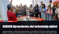 KARGEM öğrencilerine afet farkındalığı eğitimi