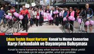 Erken Teşhis Hayat Kurtarır: Konak’ta Meme Kanserine Karşı Farkındalık ve Dayanışma Buluşması