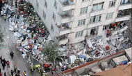 Maltepe'de 7 katlı bina çöktü: 5 kişi kurtarıldı, arama çalışmaları sürüyor