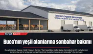 Buca’nın yeşil alanlarına sonbahar bakımı