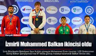 İzmirli Muhammed Balkan ikincisi oldu