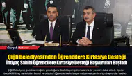 Çiğli Belediyesi’nden Öğrencilere Kırtasiye Desteği