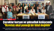 Çocuklar kurşun ve yoksulluk kıskacında  “Ücretsiz okul yemeği bir lütuf değildir”