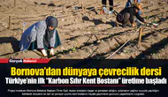 Bornova’dan dünyaya çevrecilik dersi... Türkiye’nin ilk “Karbon Sıfır Kent Bostanı” üretime başladı