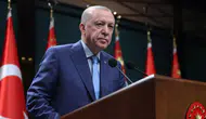Erdoğan, Türk Dünyası Li Nişanı'nı Kırgızistan Cumhurbaşkanı Çaparov'a Verdi