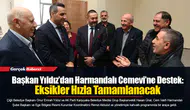 Başkan Yıldız’dan Harmandalı Cemevi’ne Destek: Eksikler Hızla Tamamlanacak