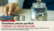 Vatandaşın yatırım portföyü 7 haftada 3.6 trilyon lira eridi