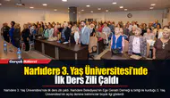Narlıdere 3. Yaş Üniversitesi’nde İlk Ders Zili Çaldı