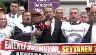 Emekli memurlar seyyanen zam için eylem yaptı: Adalet işlemiyor