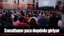 Sanathane yaza dopdolu giriyor