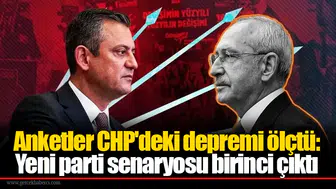 Anketler CHP'deki depremi ölçtü: Yeni parti senaryosu birinci çıktı