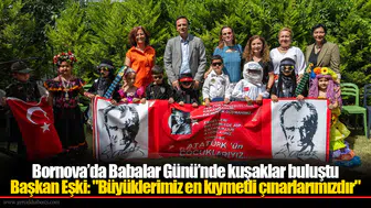 Başkan Eşki: "Büyüklerimiz en kıymetli çınarlarımızdır"