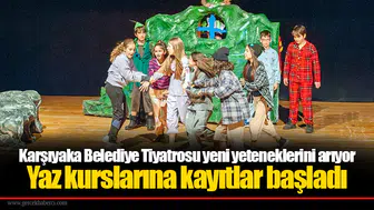 Karşıyaka Belediye Tiyatrosu yeni yeteneklerini arıyor
