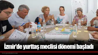 İzmir'de yurttaş meclisi dönemi başladı