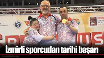 İzmirli sporcudan tarihi başarı