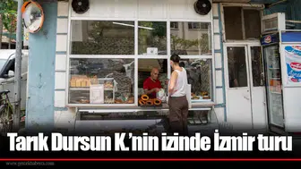 İzmirli üniversiteliler, Tarık Dursun K.'nın sokaklarını edebiyat turu ile keşfetti