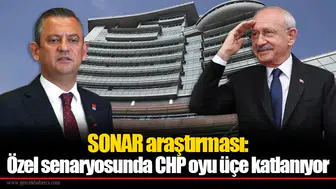 SONAR araştırması: Özel senaryosunda CHP oyu üçe katlanıyor