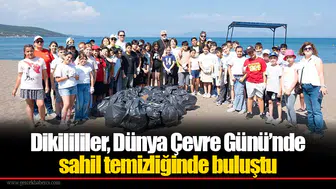 Dikilililer, Dünya Çevre Günü’nde sahil temizliğinde buluştu
