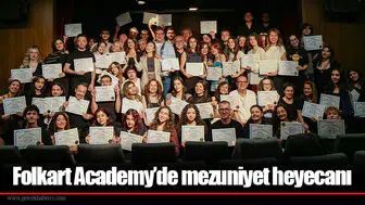Folkart Academy’de mezuniyet heyecanı