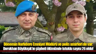 Dönemin Narlıdere Emniyet Müdürü ve polis amirleri de var: Dorukhan Büyükışık'ın şüpheli ölümünde tutuklu sayısı 26 oldu!