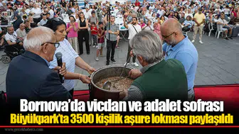 Bornova’da vicdan ve adalet sofrası