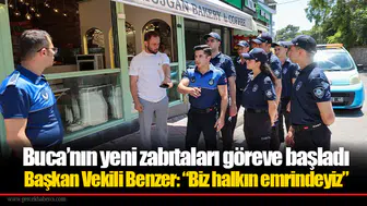 Buca’nın yeni zabıtaları göreve başladı