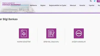 AYM Kararlar Bilgi Bankası güncellendi: Tüm kararlar türlerine platformda!