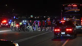 A Milli Takım'ın ABD'deki konvoyunda kaza: Bir polis yaralandı