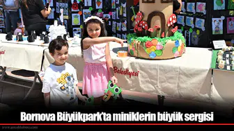 Bornova Büyükpark’ta miniklerin büyük sergisi