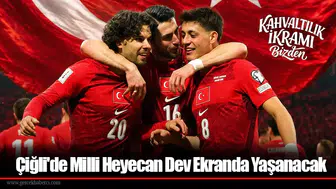 Çiğli'de Milli Heyecan Dev Ekranda Yaşanacak