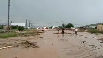 Elazığ'da sel nedeniyle Tunceli kara yolu ulaşıma kapandı
