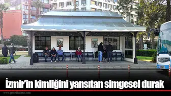 İzmir'in kimliğini yansıtan simgesel durak