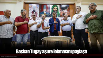 Cemil Tugay, Alevi Bektaşi Derneği'nin aşure programında dostluk ve adalet mesajları verdi