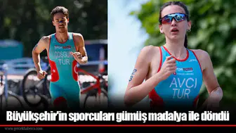 Büyükşehir'in sporcuları gümüş madalya ile döndü